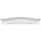 Ekena Millwork Eyebrow Architectural Grade PVC Pediment, 52"W x 10-1/2"H x 2-3/4"P PEDP052X105EYE00 - alternate 4